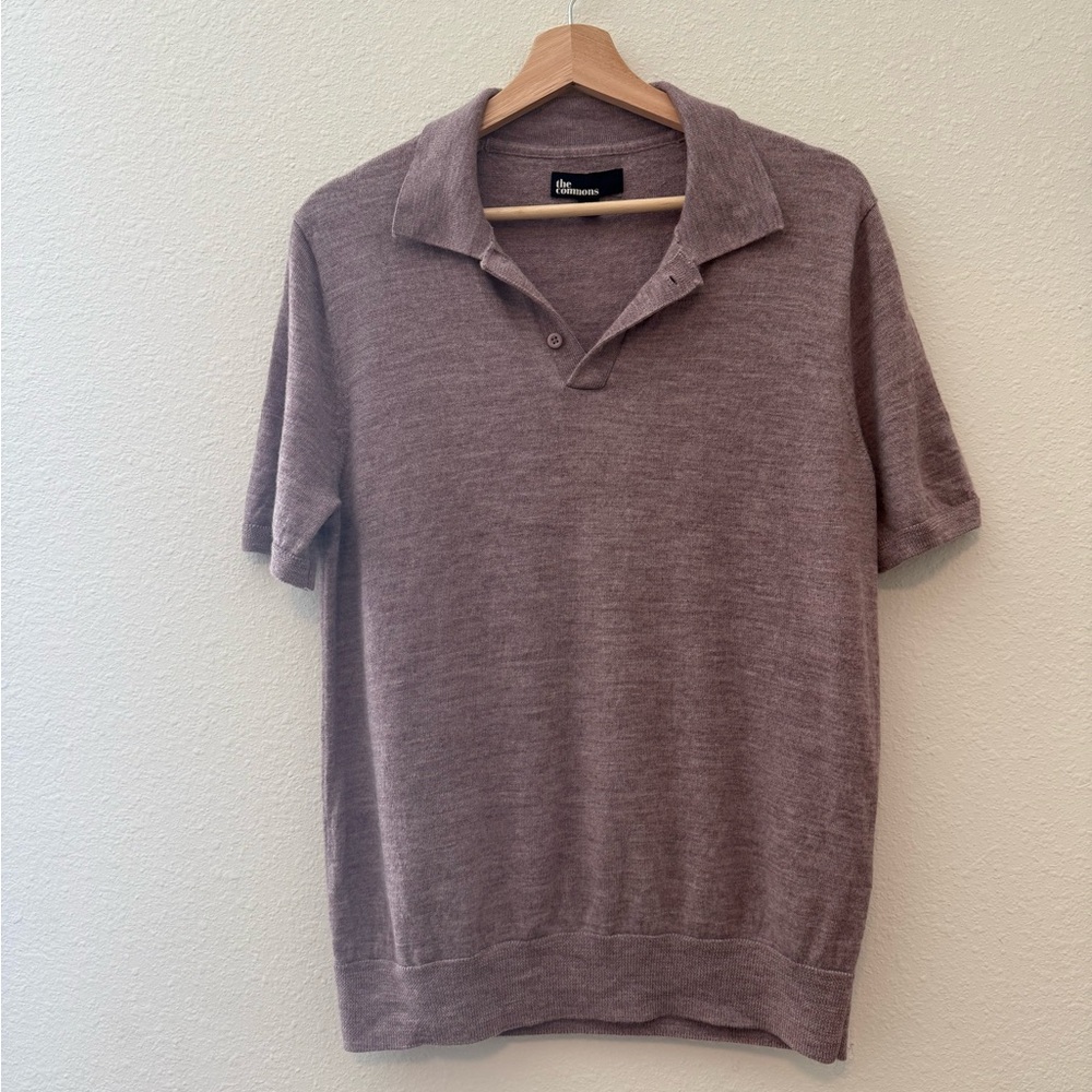 The Commons Wool Blend Polo